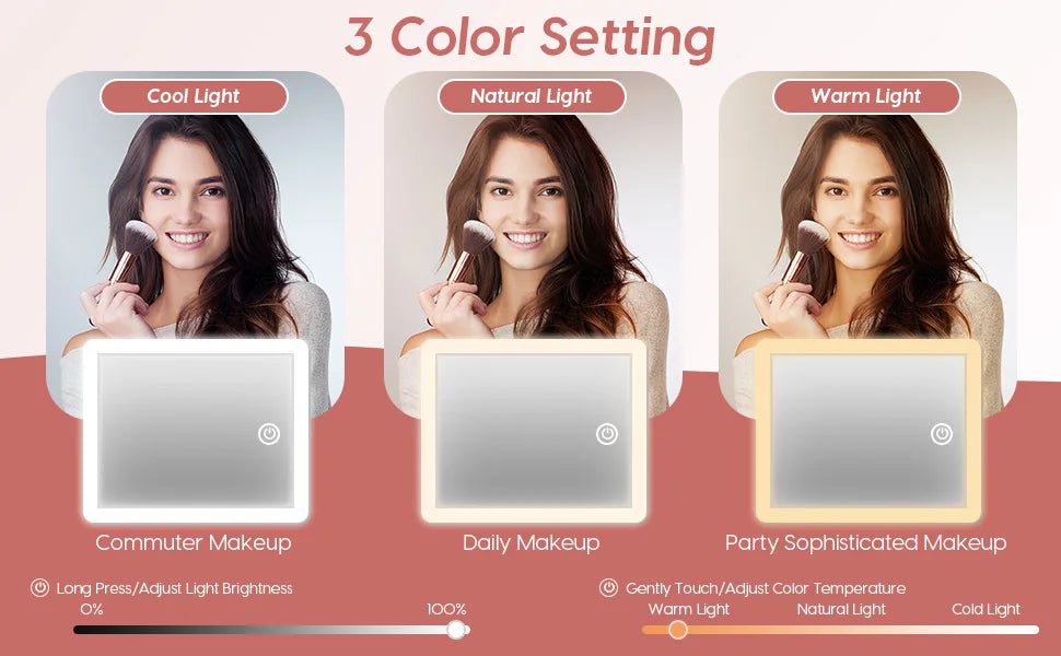 BeautyNoir - LED Vanity Black