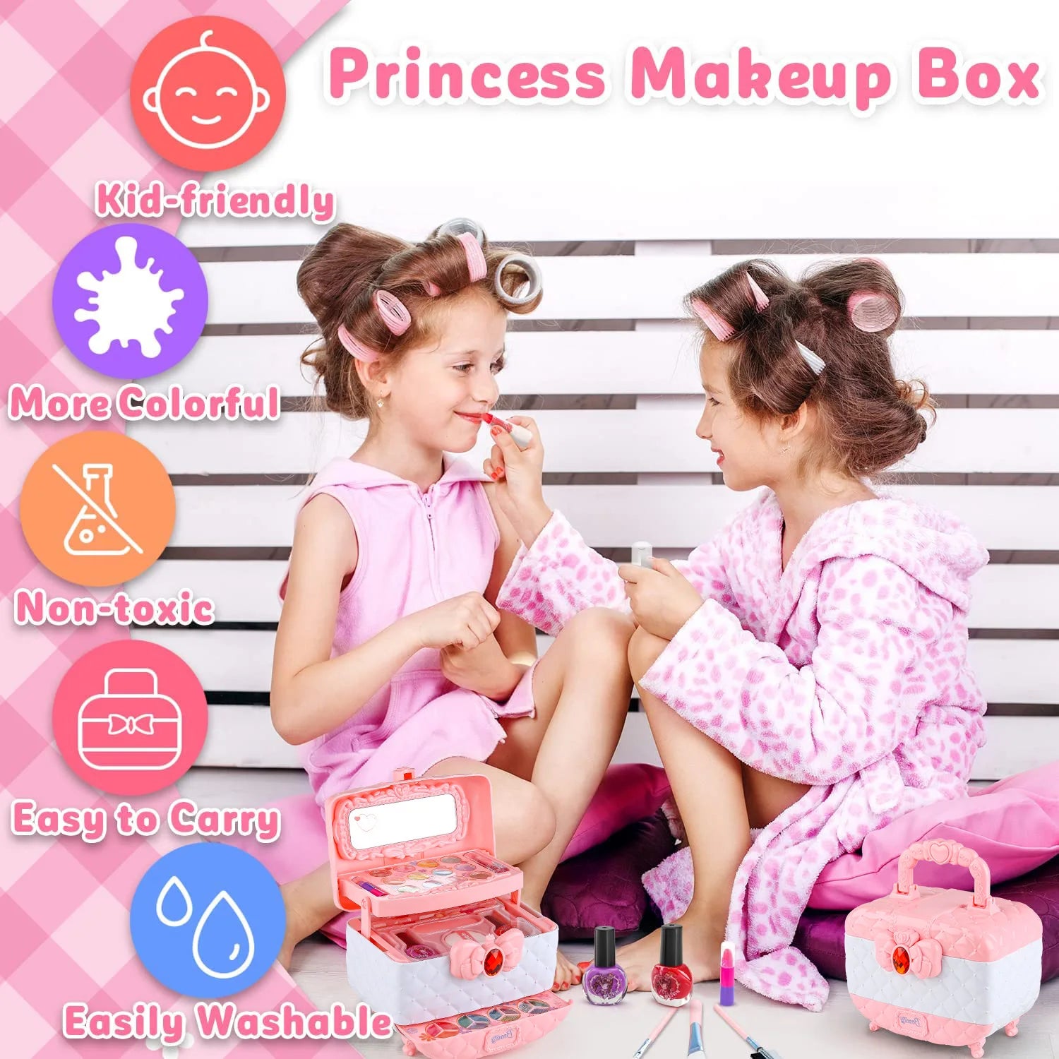 KidGlam - Kids Washable Makeup Beauty Kit
