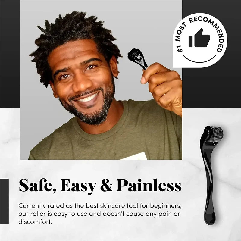 DermaGlow Roller - Microneedle Skin &amp; Hair Therapy