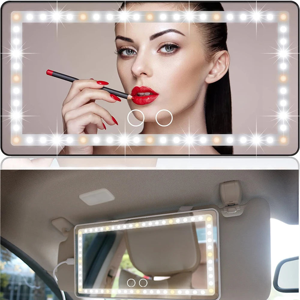 GlamoGlow - Led Vanity Visor