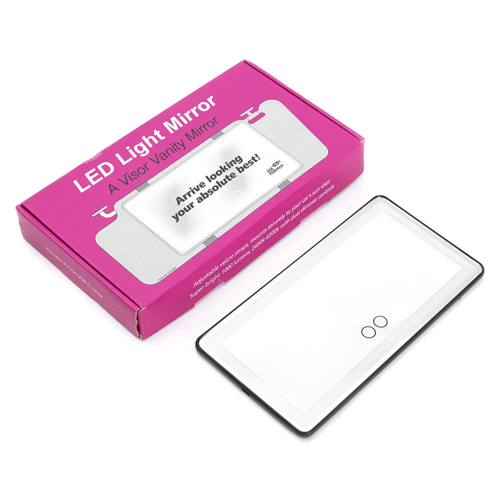 GlamoGlow - Led Vanity Visor