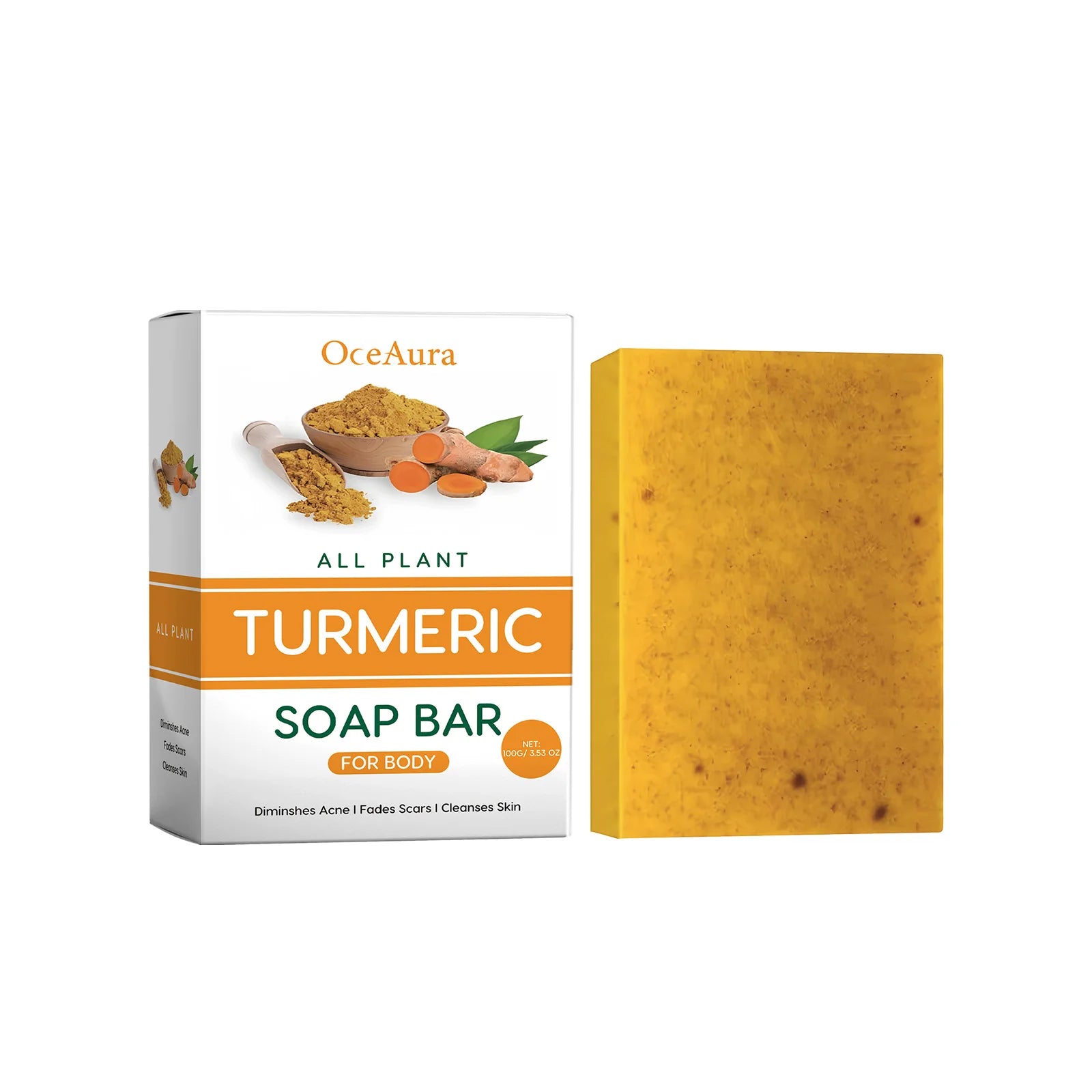 TurmericPure - Organic Turmeric Soap Bar