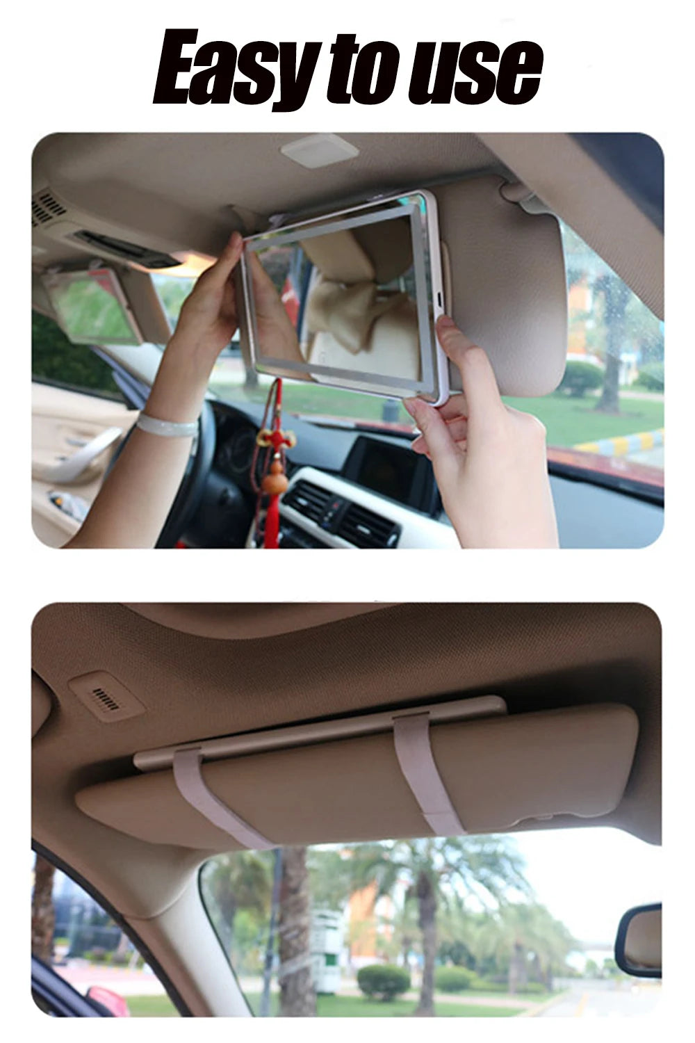 GlamoGlow - Led Vanity Visor