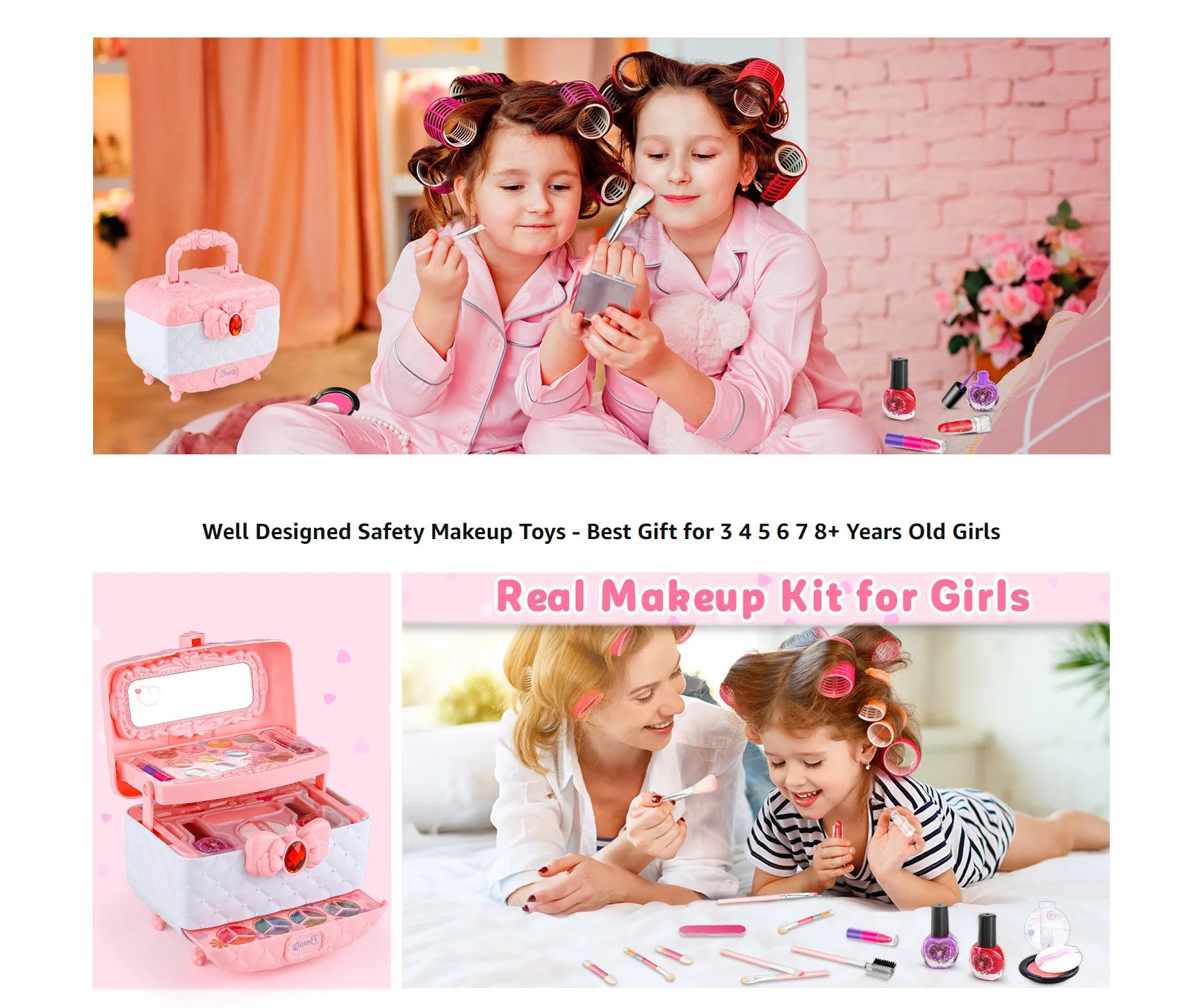 KidGlam - Kids Washable Makeup Beauty Kit