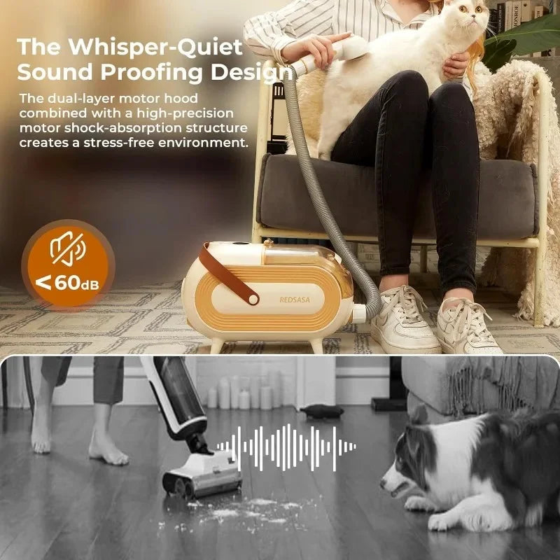 Pet Grooming Kit &amp; Vacuum Suction