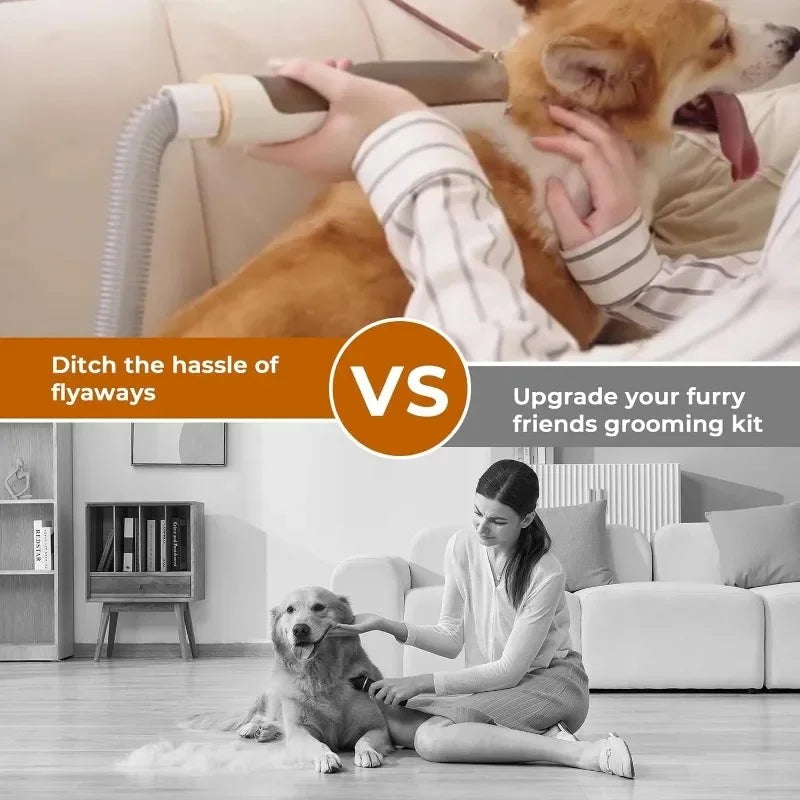 Pet Grooming Kit &amp; Vacuum Suction